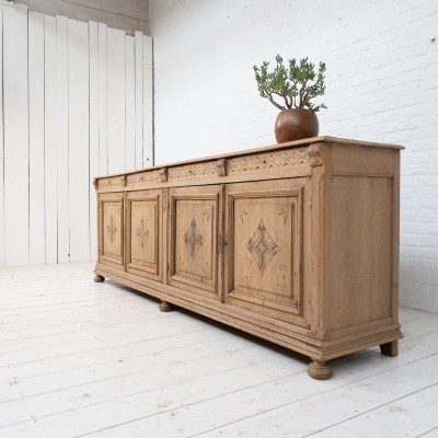 Grande enfilade en chêne, 19ème