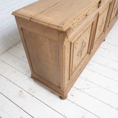 Grande enfilade en chêne, 19ème