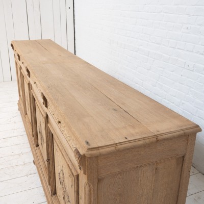 Grande enfilade en chêne, 19ème