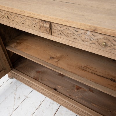 Grande enfilade en chêne, 19ème