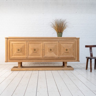 Enfilade en chêne style Gaston POISSON c.1940