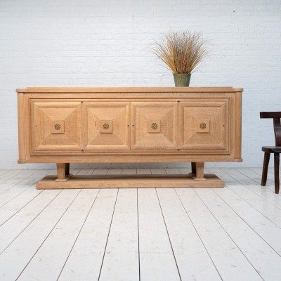 Enfilade en chêne style Gaston POISSON c.1940