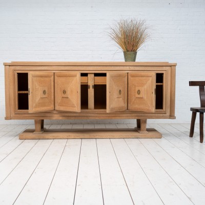 Enfilade en chêne style Gaston POISSON c.1940