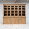 Bibliothèque en chêne 12 portes, 1920