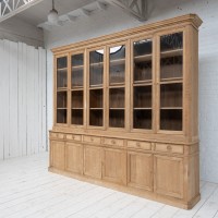 Bibliothèque en chêne 12 portes, 1920