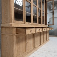 Bibliothèque en chêne 12 portes, 1920