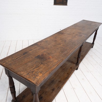 Grande table de drapier, 1920