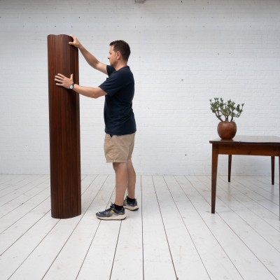 Large wooden folding screen, 1920