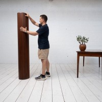 Large wooden folding screen, 1920
