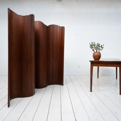 Large wooden folding screen, 1920