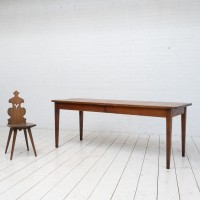 Table de ferme en bois, début 20ème