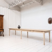Grande table de ferme en bois