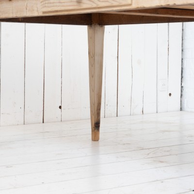 Grande table de ferme en bois