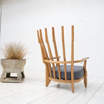 GUILLERME et CHAMBRON Grand Repos armchair France 1960 s