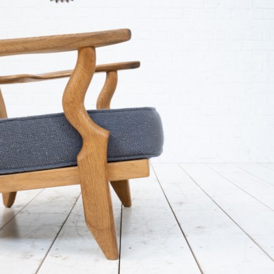 GUILLERME et CHAMBRON Grand Repos armchair France 1960 s