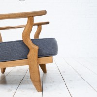 GUILLERME et CHAMBRON Grand Repos armchair France 1960 s