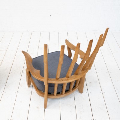 GUILLERME et CHAMBRON Grand Repos armchair France 1960 s