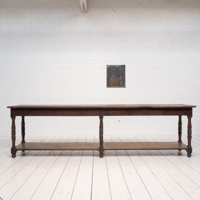 Large draper's table, 1920
