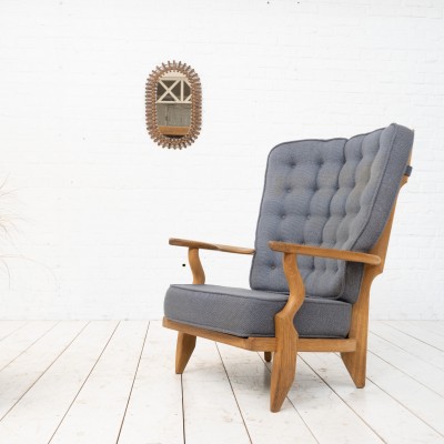 GUILLERME et CHAMBRON Grand Repos armchair France 1960 s