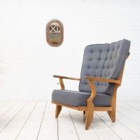 GUILLERME et CHAMBRON Grand Repos armchair France 1960 s