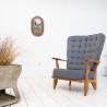 GUILLERME et CHAMBRON Grand Repos armchair France 1960 s