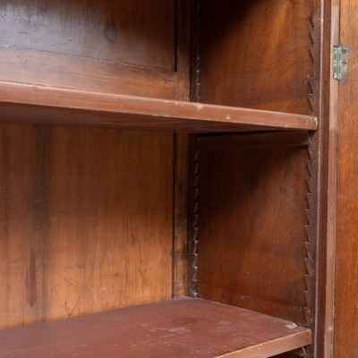 Bibliothèque anglaise en acajou, 19ème