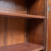 Bibliothèque anglaise en acajou, 19ème