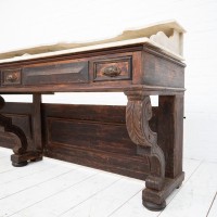 Ancien meuble de barbier, 1900