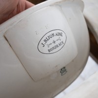 Ancien meuble de barbier, 1900