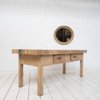 Ancien billot de boucher