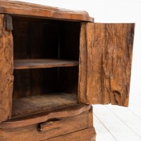 Meuble primitif  style Alexandre NOLL France 1950