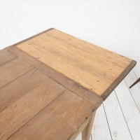 Grande table de ferme et ses allonges, début XXème