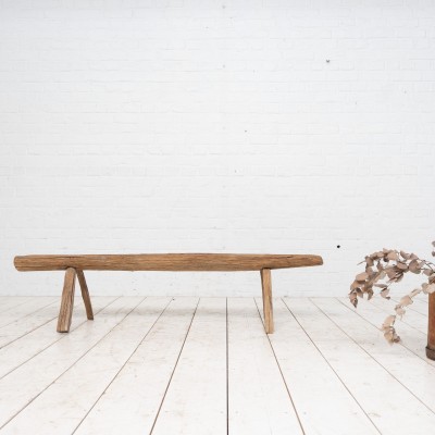 Antique primitive bench, circa 1920