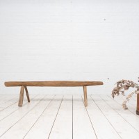 Antique primitive bench, circa 1920