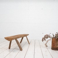 Antique primitive bench, circa 1920