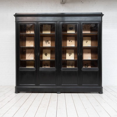 Imposante bibliothèque 4 portes, début XXème