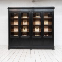 Imposante bibliothèque 4 portes, début XXème