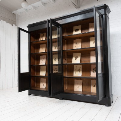 Imposante bibliothèque 4 portes, début XXème