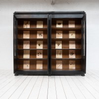 Imposante bibliothèque 4 portes, début XXème