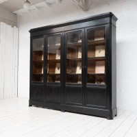 Imposante bibliothèque 4 portes, début XXème