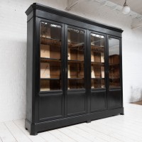 Imposante bibliothèque 4 portes, début XXème