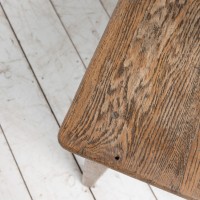 Large table de ferme en chêne, début XXème