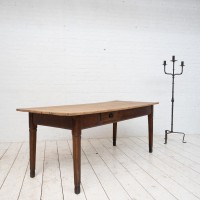 Table de ferme en chêne, début 20ème