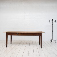 Table de ferme en chêne, début 20ème