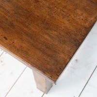 Grande table de chasse en hêtre, 19ème