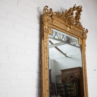 Grand miroir à fronton, Napoleon III