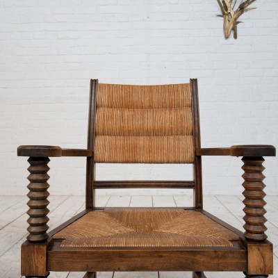 Paire de fauteuils style Charles DUDOUYT FRANCE 1940