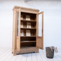 2-door oak  French bookcase, early 20th century