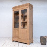2-door oak  French bookcase, early 20th century