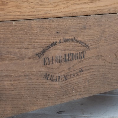 2-door oak  French bookcase, early 20th century